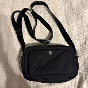 lululemon athletica Classic Black Crossbody Bag